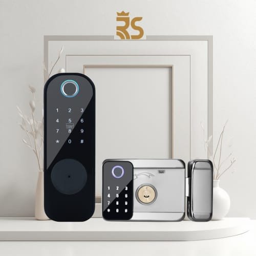 قفل ذكي ببطاقة RF-ID  البيومترية W06