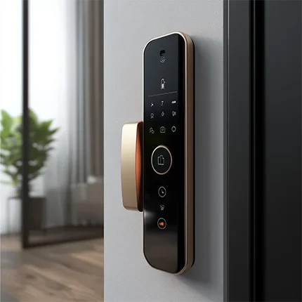 أقفال أبواب ذكيه