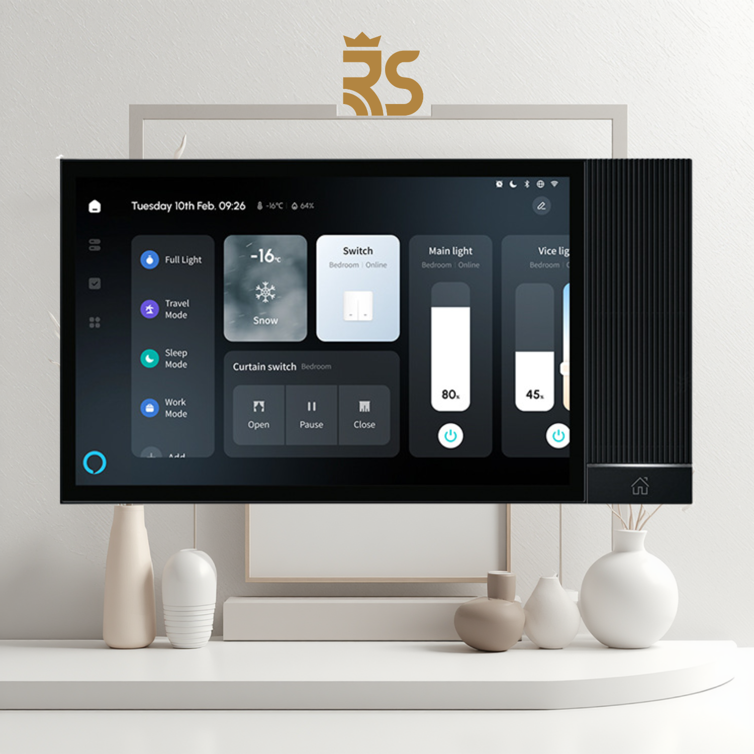 شاشة تحكم المنزل الذكي 8 إنش