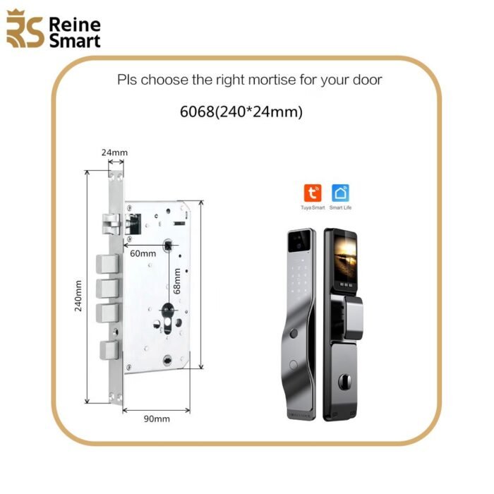 3D Face Recognition Smart Door Lock Sl_M_6 - Image 3