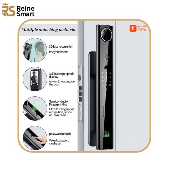 3D Face Recognition Smart Door Lock Sl_M_4 - Image 4