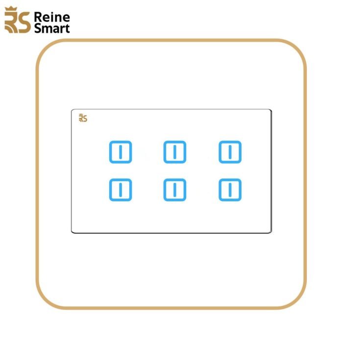 مفتاح اضاءة ذكى سداسى 6gang